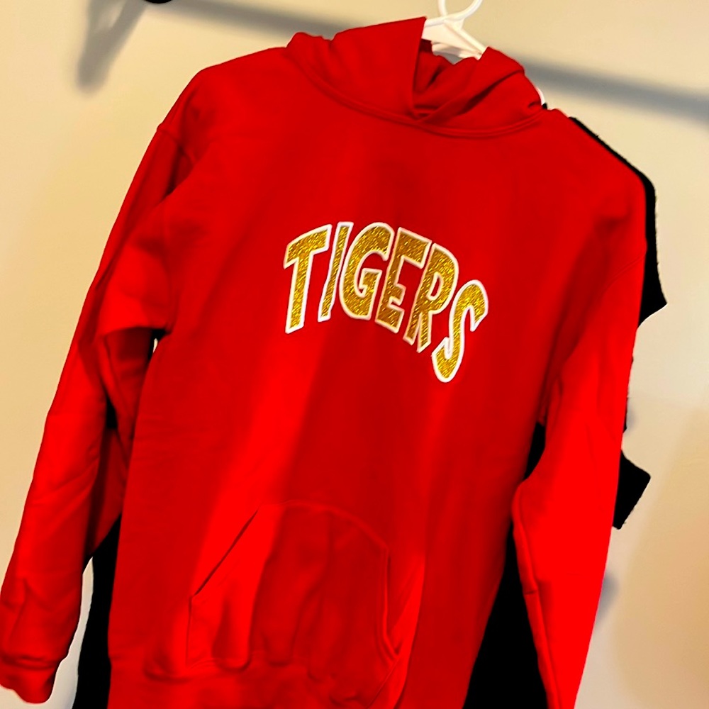 Red Tigers Hoodie. Youth XL brand new